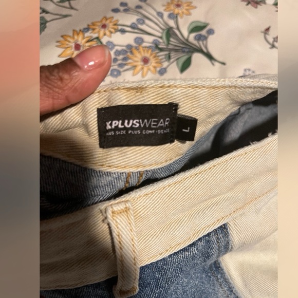 High waist wide leg cargo jeans - Picture 6 of 6